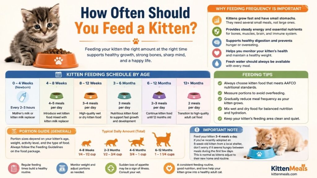 Should You Feed a Kitten