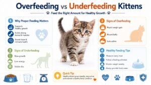 Overfeeding vs Underfeeding Kittens