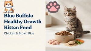 Blue Buffalo Healthy Growth Kitten Food Chicken & Brown Rice